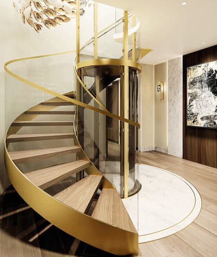 Ascenseurs circulaires · inspiration 8